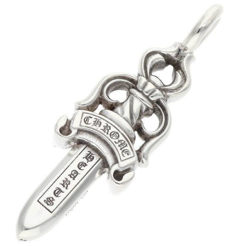 Chrome Hearts Double Dagger 925 Silver Pendant