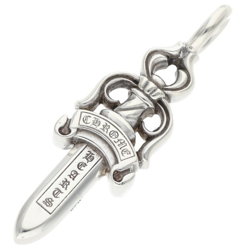 Chrome Hearts Double Dagger 925 Silver Pendant