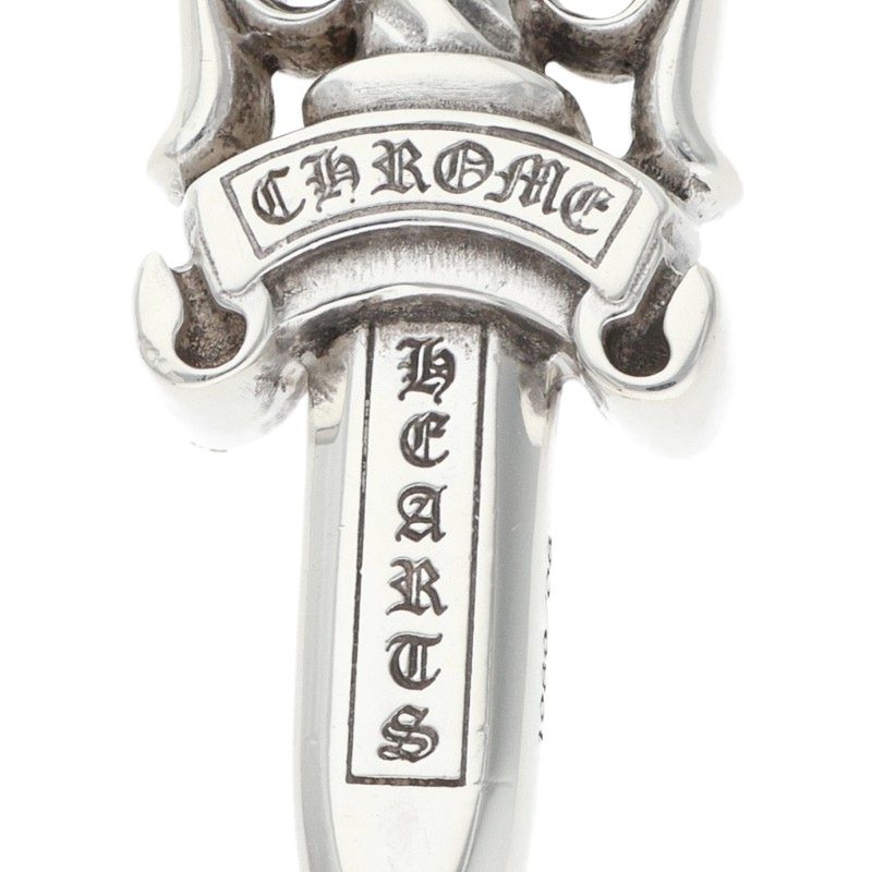 Chrome Hearts Double Dagger 925 Silver Pendant