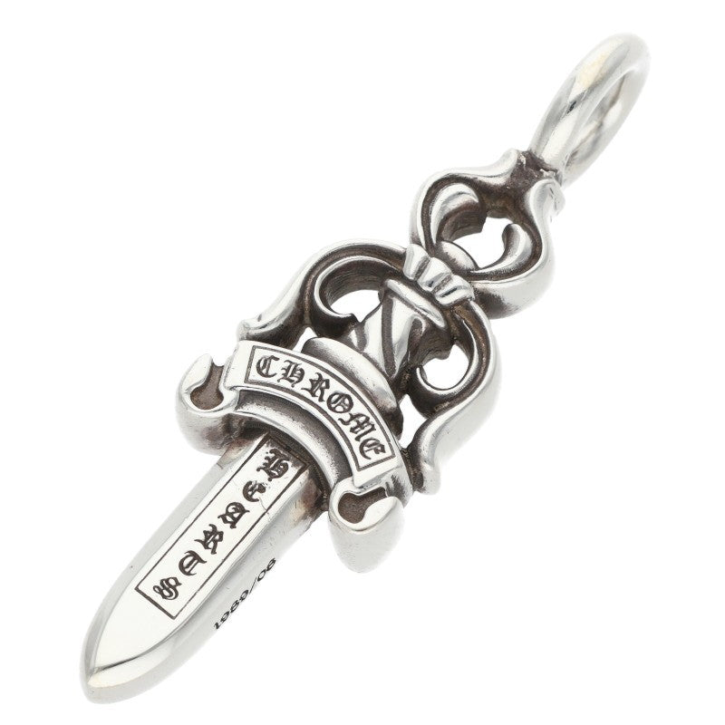 Chrome Hearts Double Dagger Silver Pendant