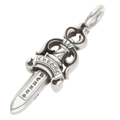 Chrome Hearts Double Dagger Silver Pendant