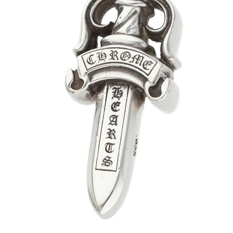 Chrome Hearts Double Dagger Silver Pendant