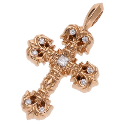 Chrome Hearts 22K Tiny Filigree Diamond Necklace