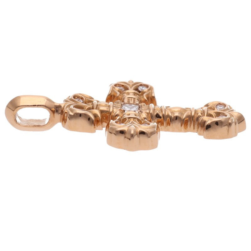 Chrome Hearts 22K Tiny Filigree Diamond Necklace