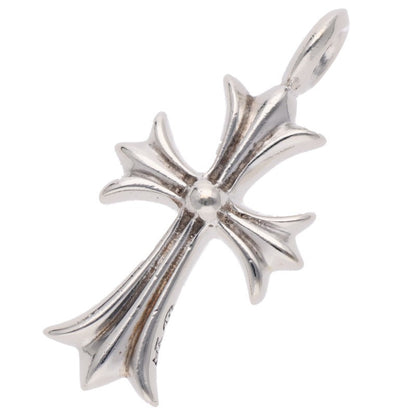 Chrome Hearts Tiny Fat Cross PAVE Diamond Pendant