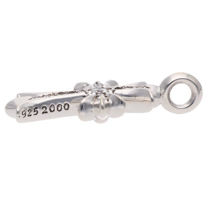 Chrome Hearts Tiny Fat Cross PAVE Diamond Pendant