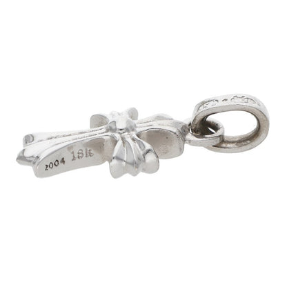 Chrome Hearts 18K WG Pave Diamond Baby Fat Charm