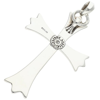 Chrome Hearts CH CRS LG W Bale Silver Necklace
