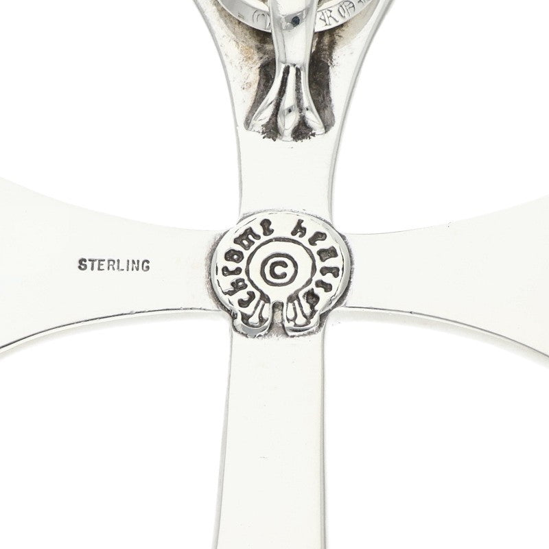 Chrome Hearts CH CRS LG W Bale Silver Necklace