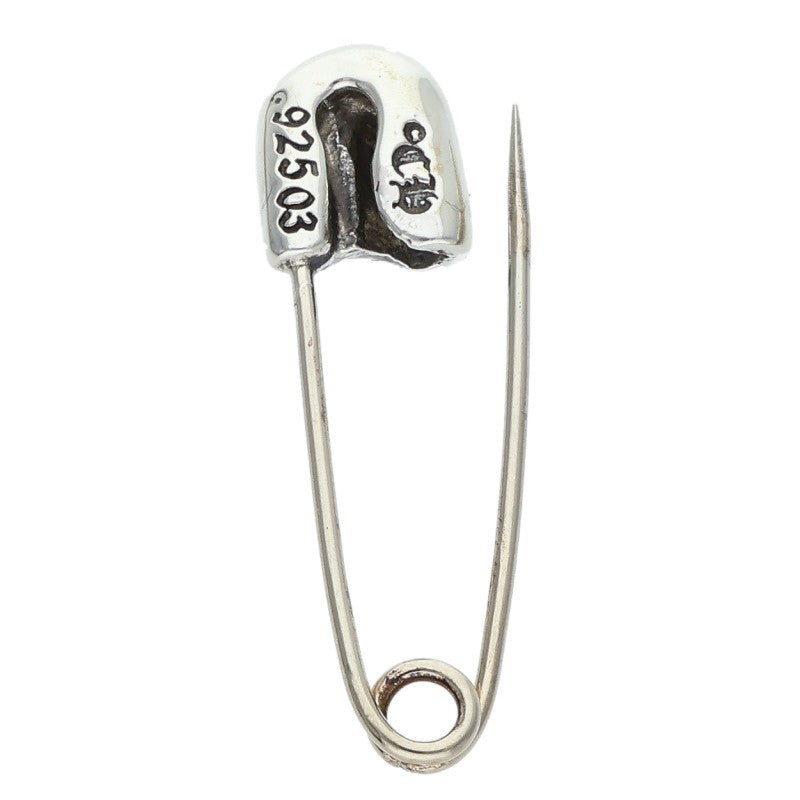 Chrome Hearts Small Safety Pin 1 Diamond Necklace