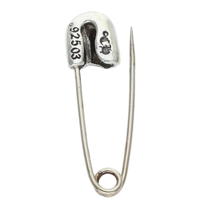 Chrome Hearts Small Safety Pin 1 Diamond Necklace