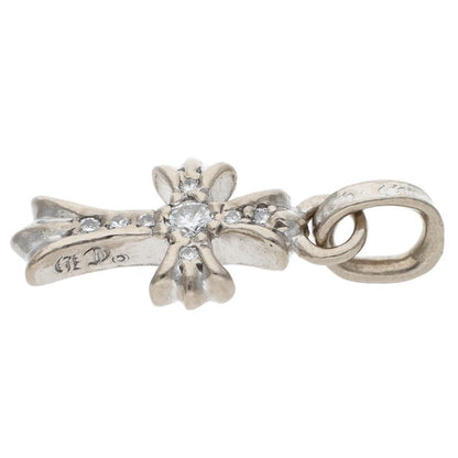 Chrome Hearts Baby Fat Pave Diamond 18K WG Pendant