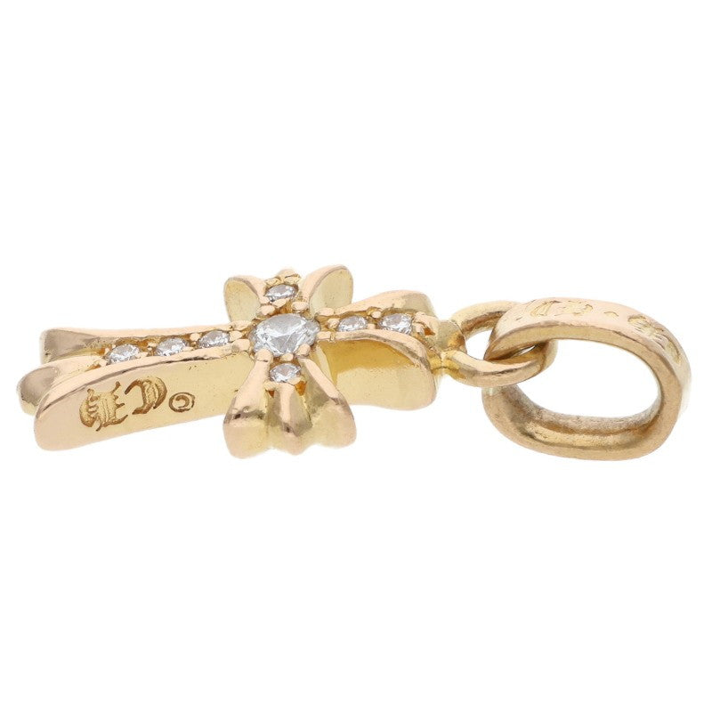 Chrome Hearts 22K Baby Fat Pave Diamond Necklace Charm Multi