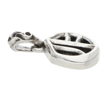 Chrome Hearts O Initial Alphabet Charm Necklace Top