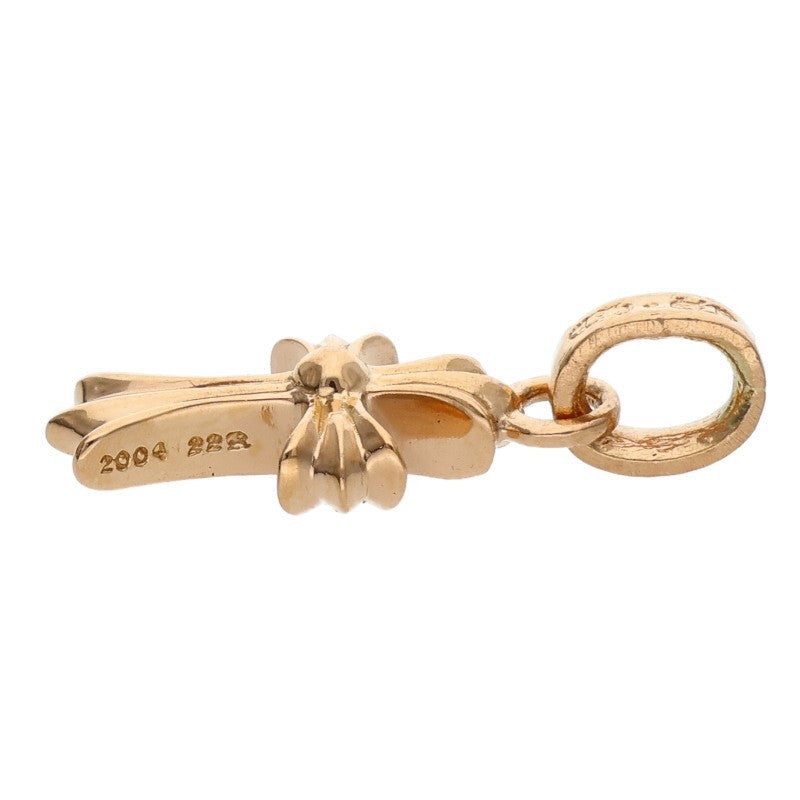 Chrome Hearts 22K YG Babyfat Pave Pink Sapphire Charm
