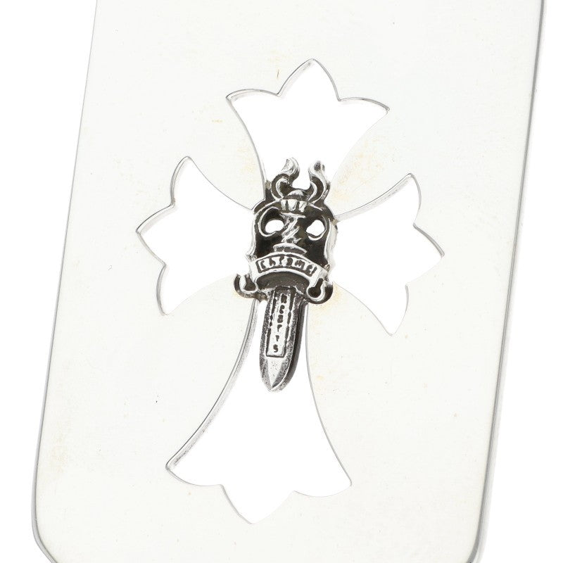 Chrome Hearts D TAG LRG CROSS DAGG Cutout Necklace Top