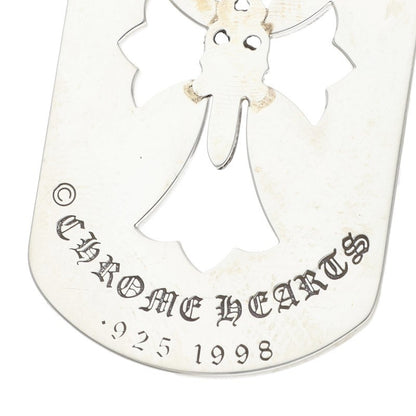 Chrome Hearts D TAG LRG CROSS DAGG Cutout Necklace Top