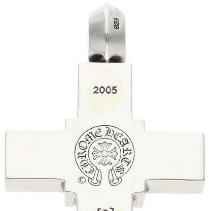 Chrome Hearts Small Mapplethorpe Cross Silver Necklace