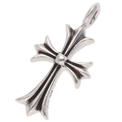 Chrome Hearts Tiny Fat Cross Pave Diamond Pendant