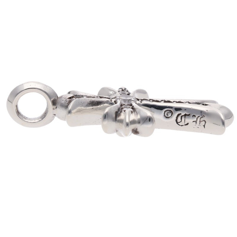 Chrome Hearts Tiny Fat Cross Pave Diamond Pendant