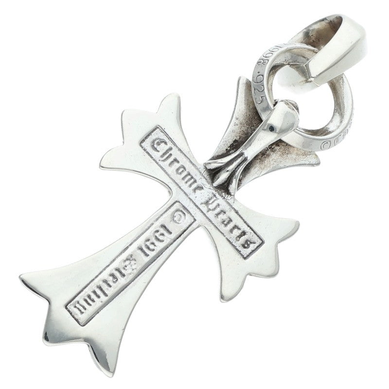 Chrome Hearts CH CRS SML W Bale Sterling Silver Necklace