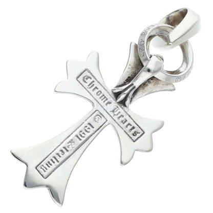 Chrome Hearts CH CRS SML W Bale Sterling Silver Necklace