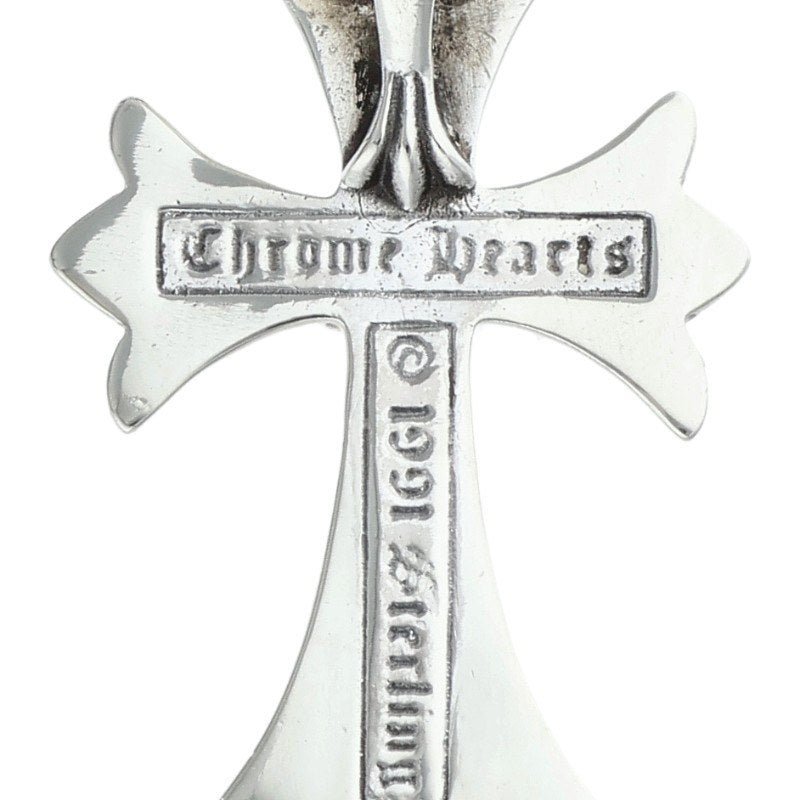Chrome Hearts CH CRS SML W Bale Sterling Silver Necklace
