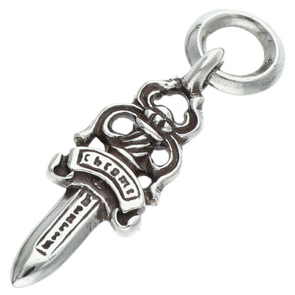 Chrome Hearts #5 Dagger Silver Necklace Charm