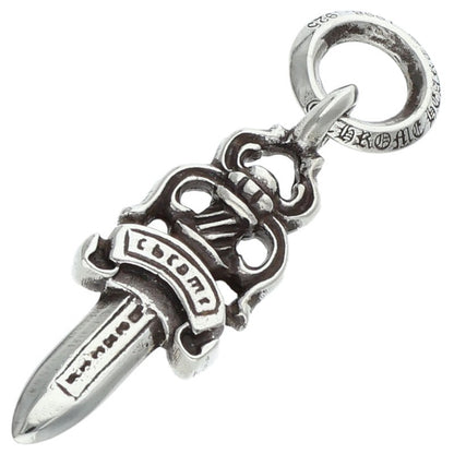 Chrome Hearts #5 Dagger Silver Necklace Charm