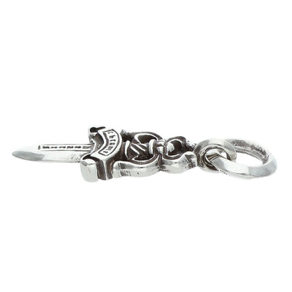 Chrome Hearts #5 Dagger Silver Necklace Charm