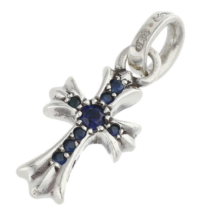 Chrome Hearts CRS BBYFAT P SAP Babyfat PAVE Sapphire Charm