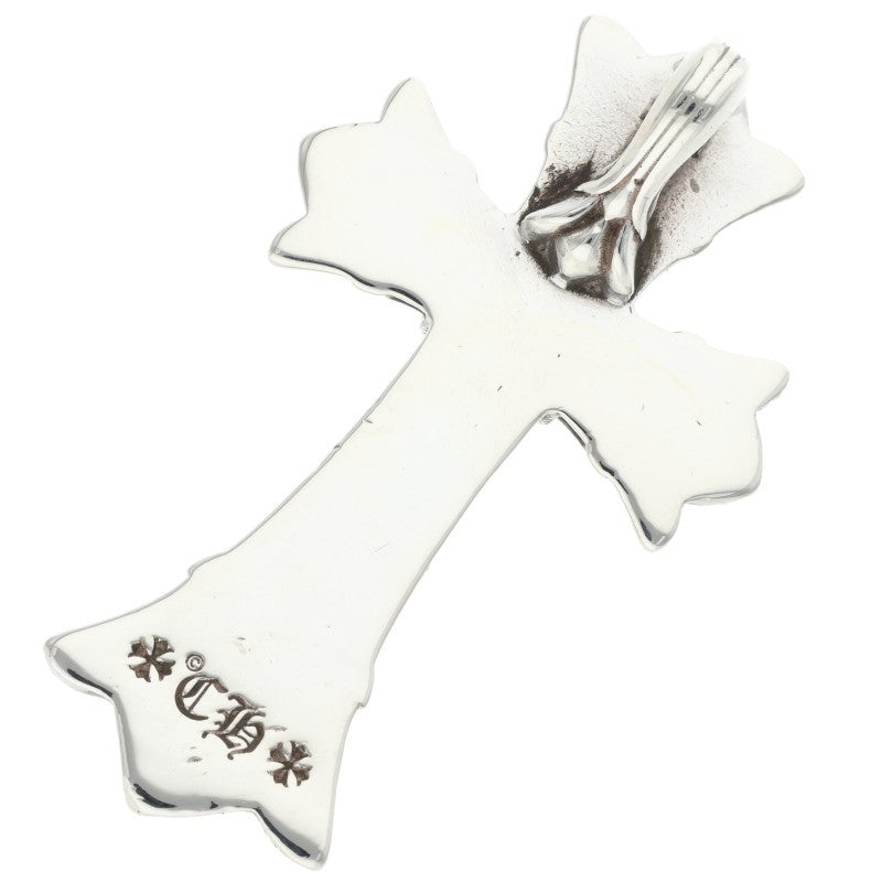 Chrome Hearts Small Double CH Cross Necklace