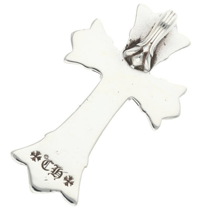 Chrome Hearts Small Double CH Cross Necklace