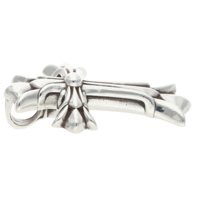 Chrome Hearts Small Double CH Cross Necklace