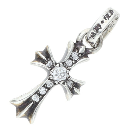 Chrome Hearts Baby Fat Pave Diamond Silver Charm Multi