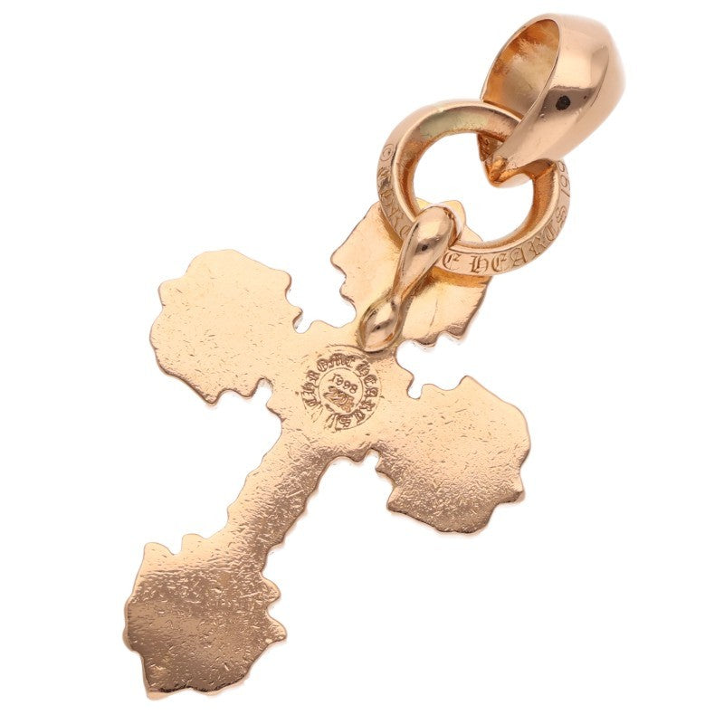 Chrome Hearts 22K XS Filigree Cross Pave Necklace Top