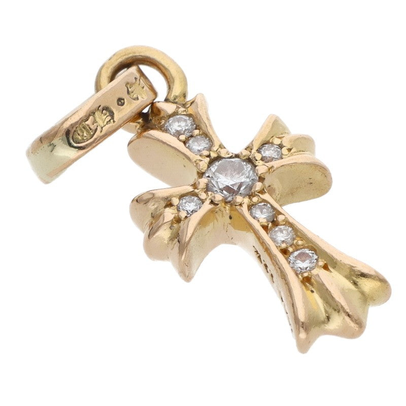 Chrome Hearts 22K Baby Fat Pave Diamond Necklace Charm