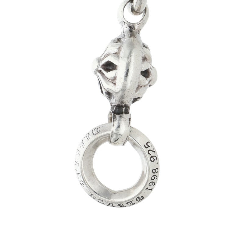 Chrome Hearts 1 Ball Tiny CH Cross Silver Charm