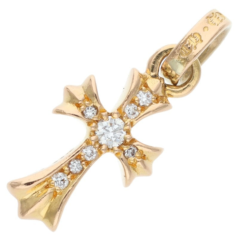 Chrome Hearts 22K Baby Fat Pave Diamond Necklace Charm