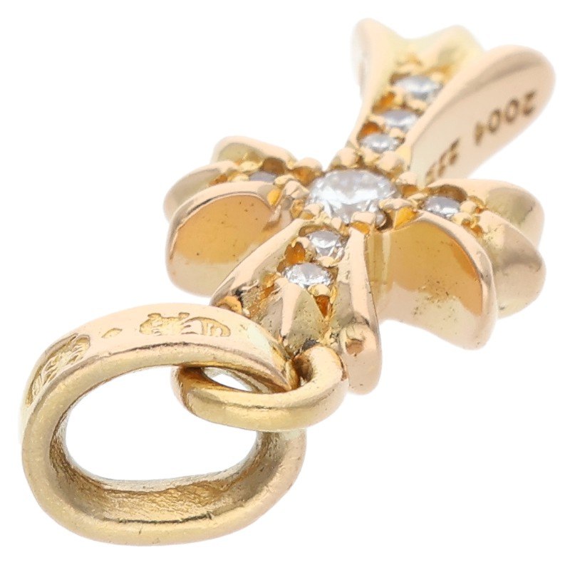 Chrome Hearts 22K Baby Fat Pave Diamond Necklace Charm