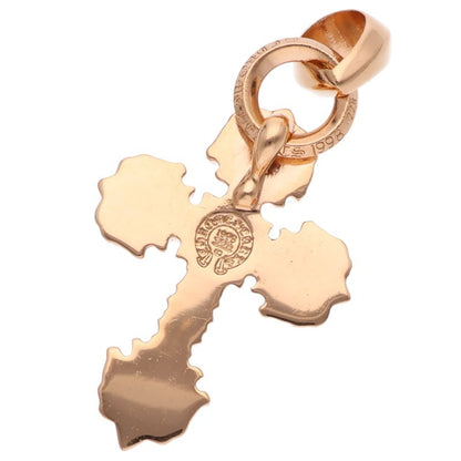 Chrome Hearts 22K XS Filigree Cross Gold Necklace Top