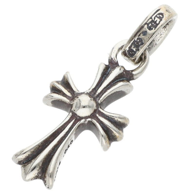 Chrome Hearts Baby Fat Pave Diamond Silver Charm