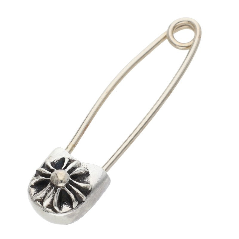 Chrome Hearts SAFETY PIN SM Small Safety Pin Necklace Silver