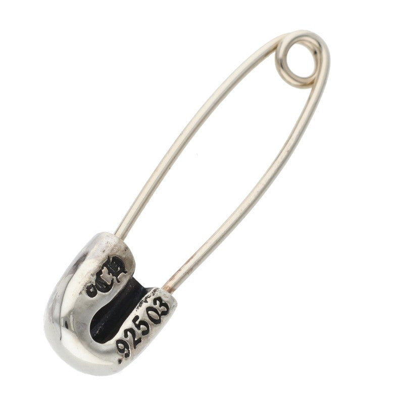 Chrome Hearts SAFETY PIN SM Small Safety Pin Necklace Silver