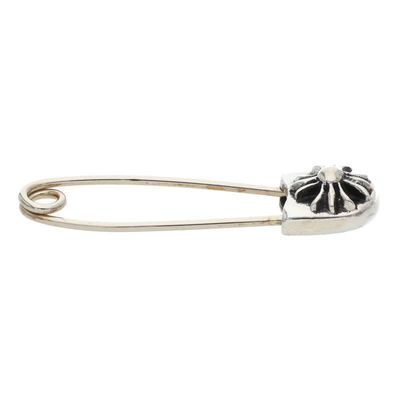 Chrome Hearts SAFETY PIN SM Small Safety Pin Necklace Silver