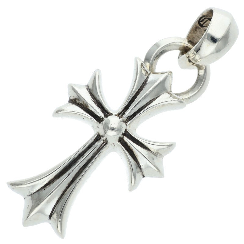 Chrome Hearts CH CRS SML W BALE Silver Necklace Pendant