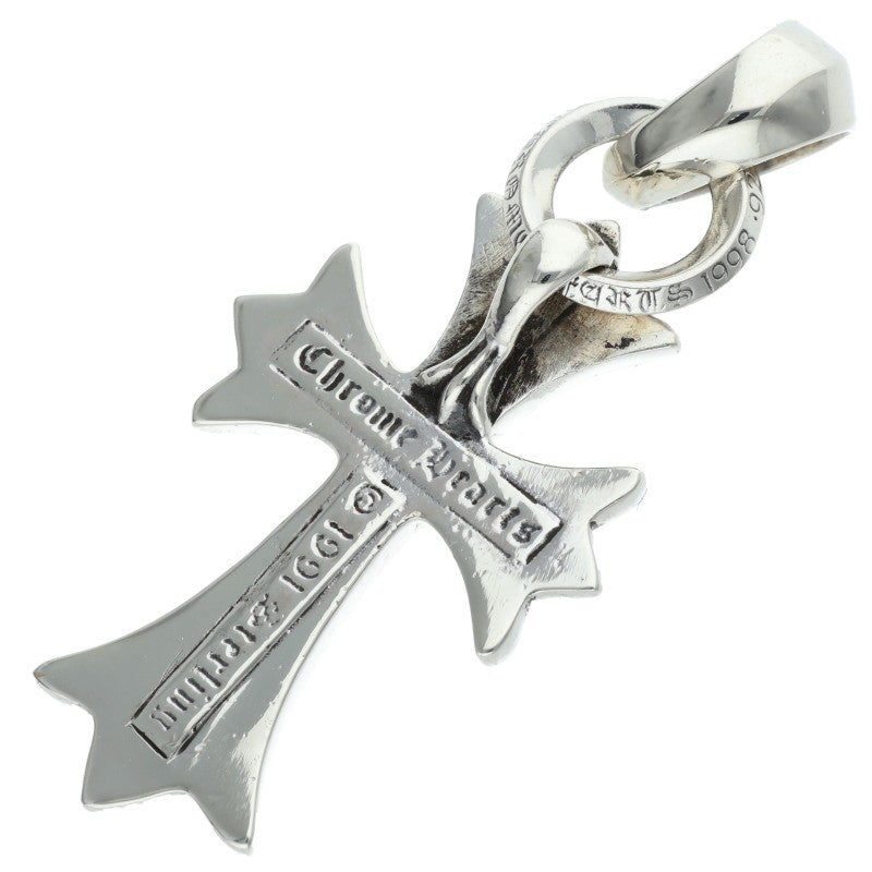 Chrome Hearts CH CRS SML W BALE Silver Necklace Pendant