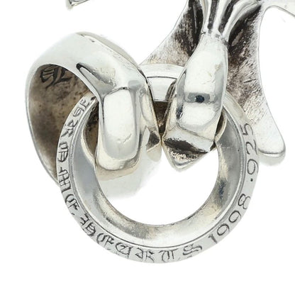 Chrome Hearts CH CRS SML W BALE Silver Necklace Pendant