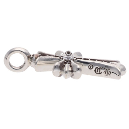 Chrome Hearts Tiny Fat Cross Pave Diamond Pendant