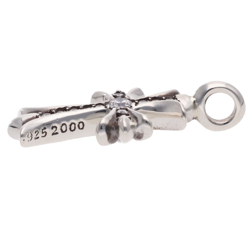 Chrome Hearts Tiny Fat Cross Pave Diamond Pendant